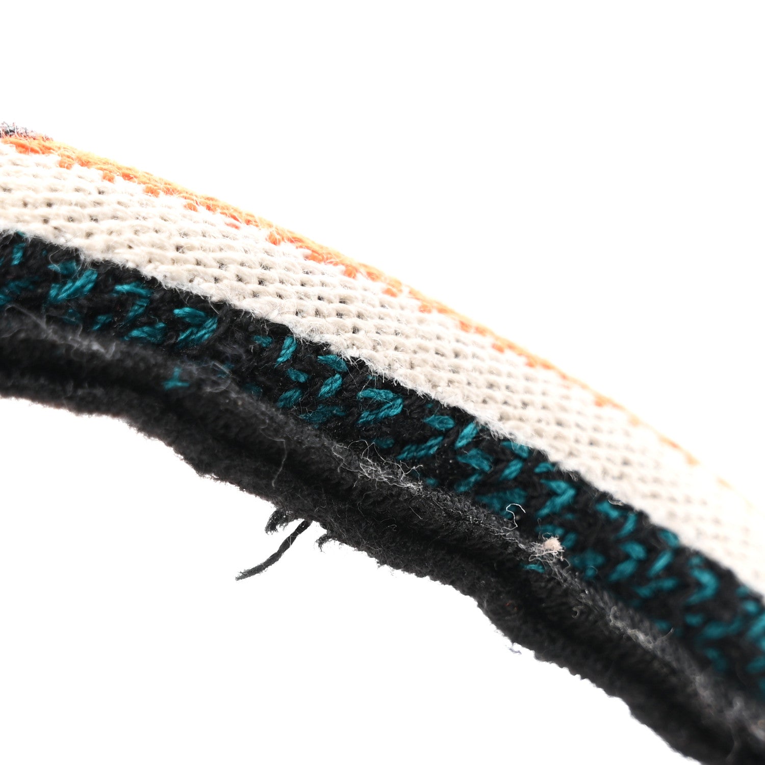 Christian Dior Canvas Embroidered Large Book Tote Orange Multicolor 11 of 11