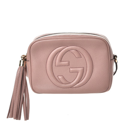 Gucci Cellarius Calfskin Small Soho Disco Bag Dark Cipria 1 of 8