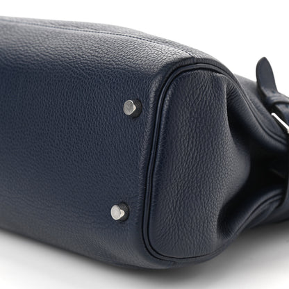 Hermes Taurillon Clemence Atlas 35 Bleu Abysse 10 of 13