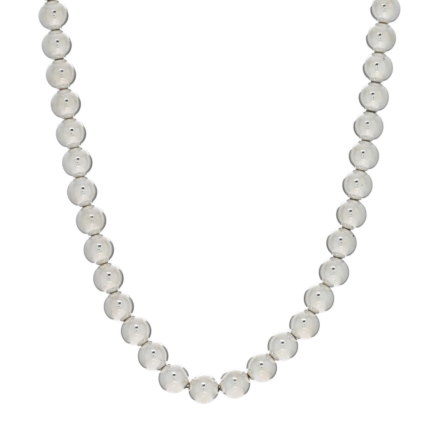 Sterling Silver 10mm Hardwear Ball Necklace