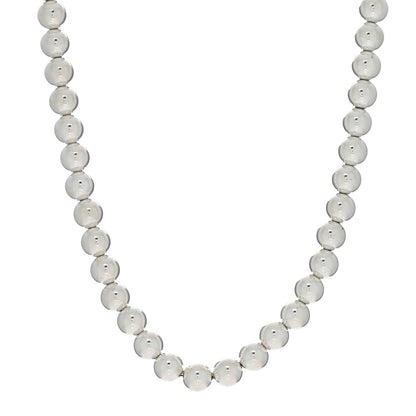 Tiffany Sterling Silver 10mm Hardwear Ball Necklace 1 of 4