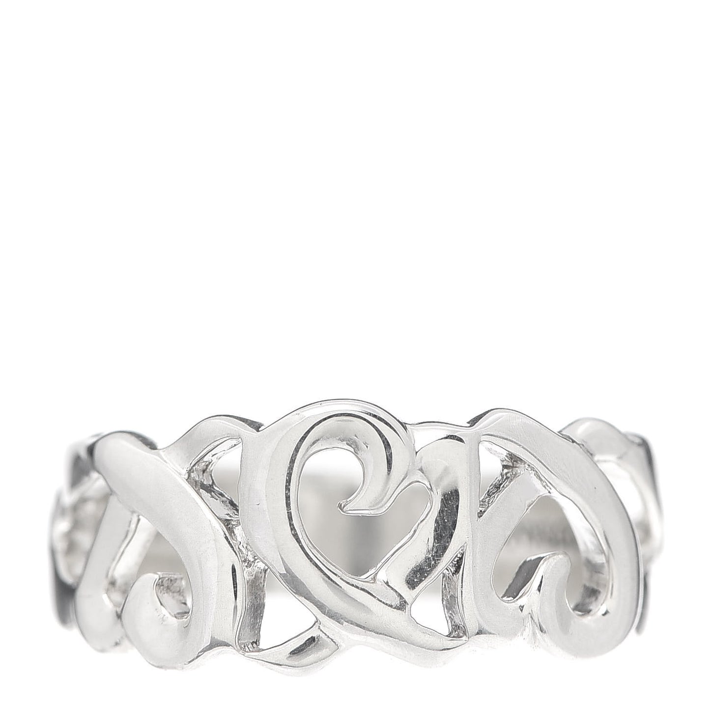 Sterling Silver Paloma Picasso Loving Hearts Ring 54 7