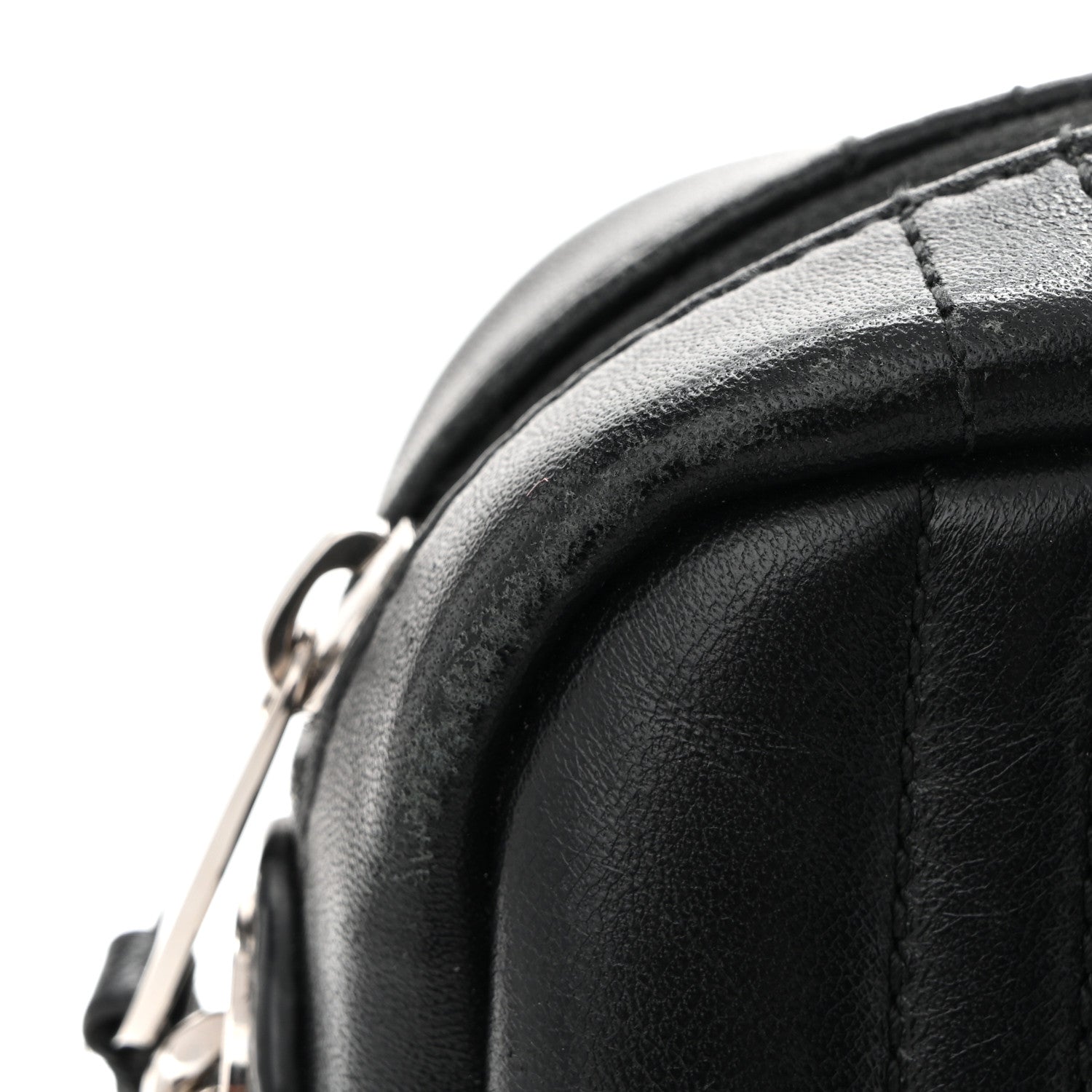 Burberry Calfskin Quilted Small Lola Camera Bag Black 11 of 11