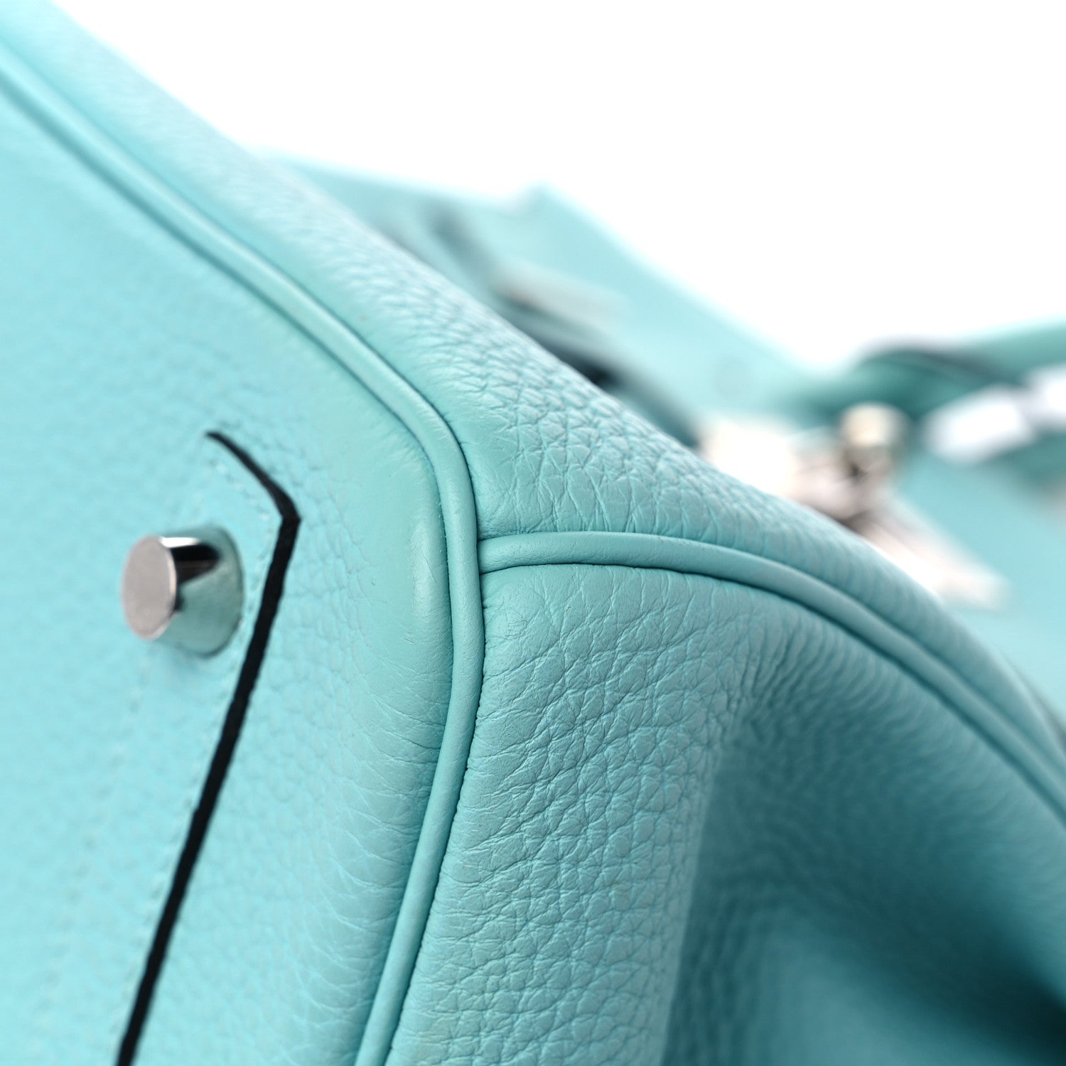 Hermes Togo Birkin 30 Bleu Atoll 10 of 20