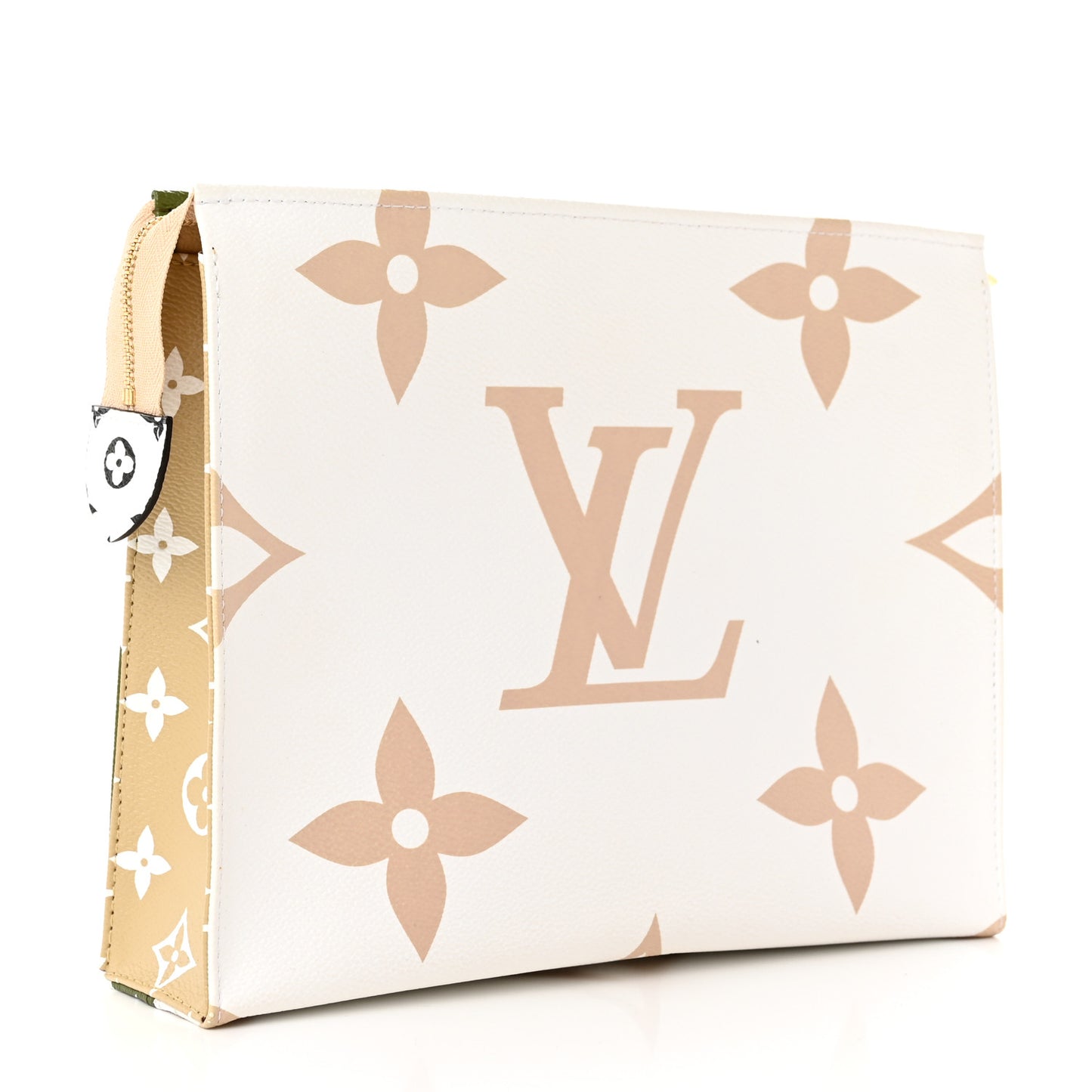 Monogram Giant Toiletry Pouch 26 Kaki