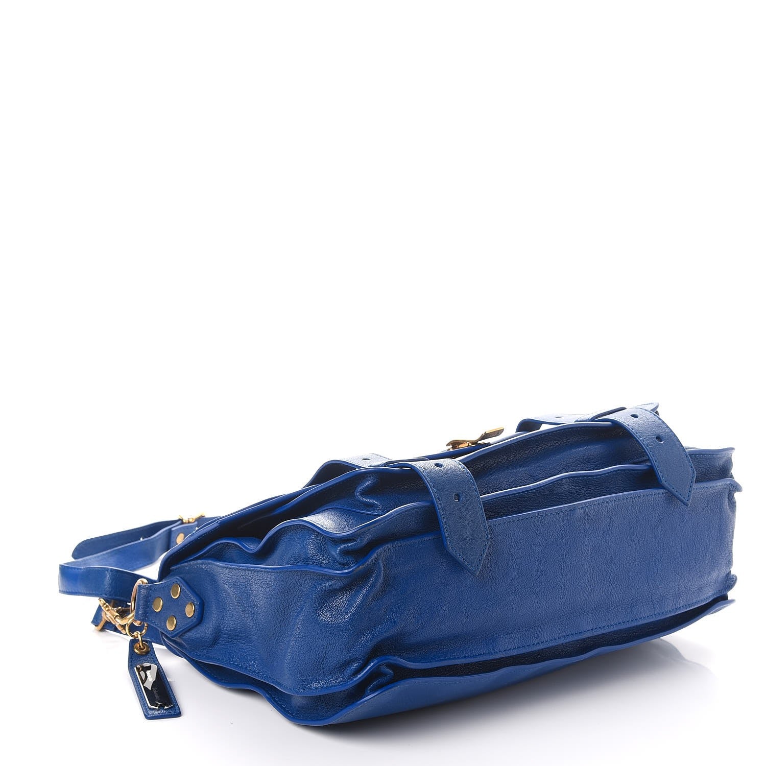 Proenza Schouler Lambskin Medium PS1 Satchel Royal Blue 4 of 10