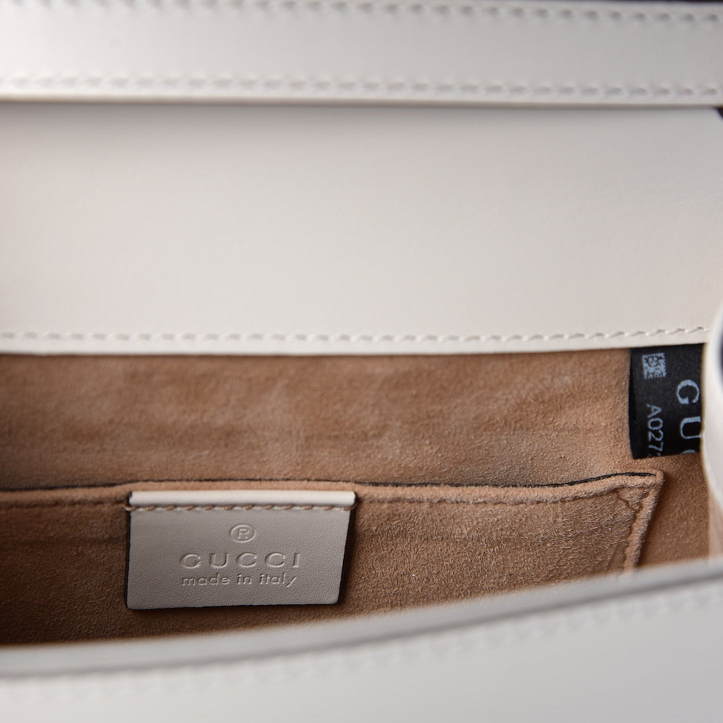 Calfskin Mini Sylvie Top Handle Bag White