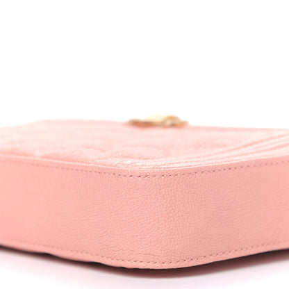 Chanel Caviar Quilted Small Boy Clutch With Chain Light Pink 11 of 11