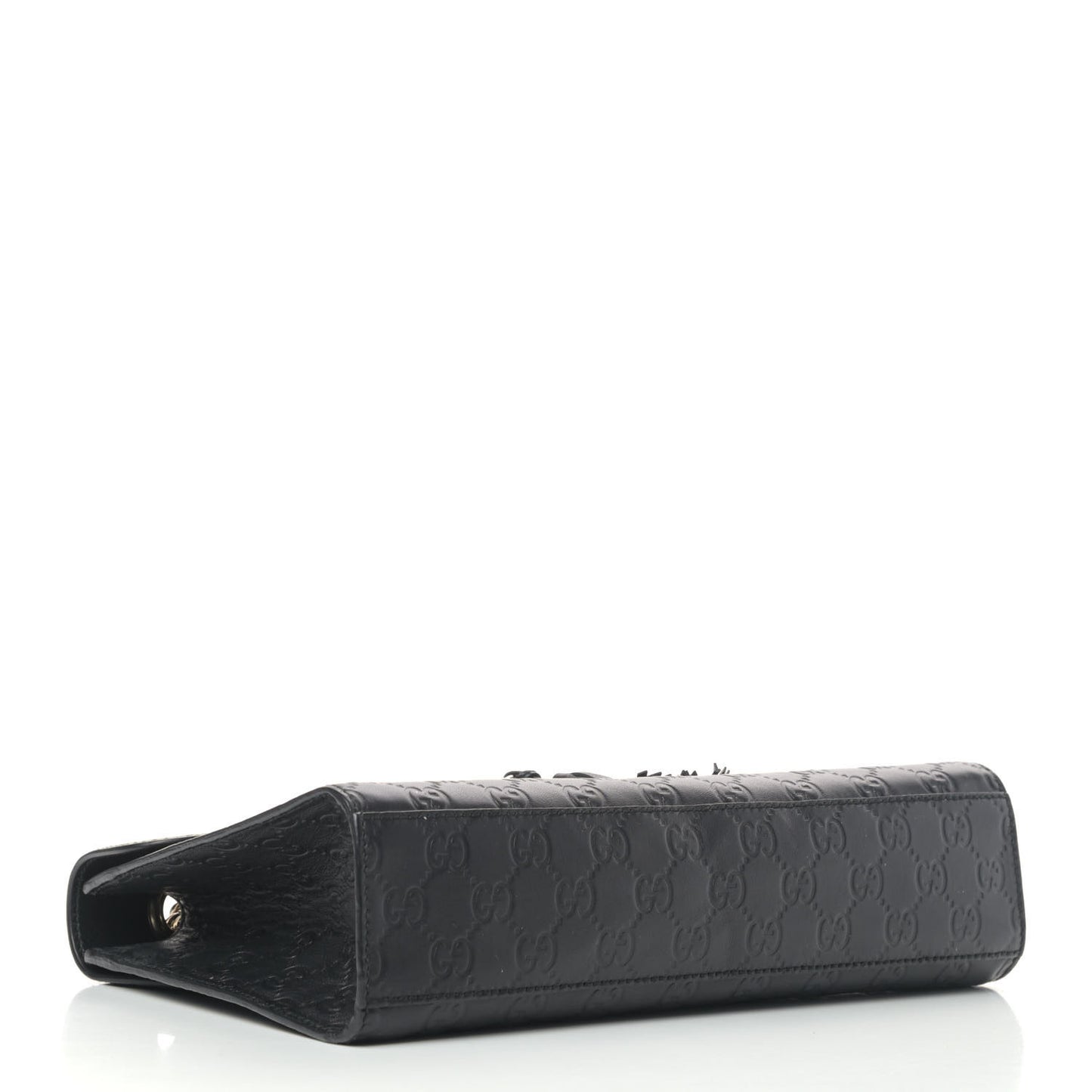 Guccissima Medium Emily Chain Shoulder Bag Black
