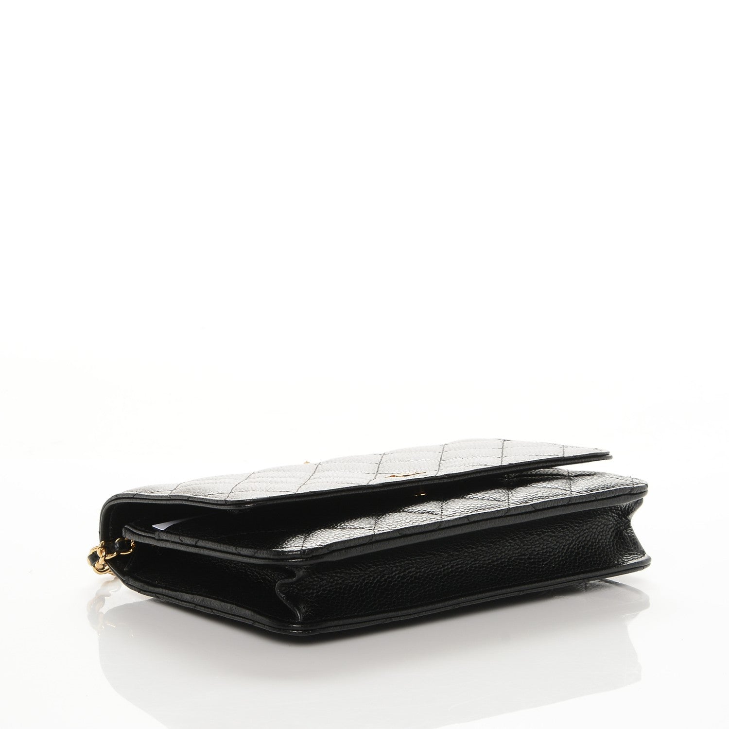 Chanel Caviar Quilted Wallet On Chain WOC Black 4 of 8