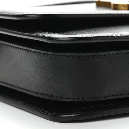 Saint Laurent Smooth Calfskin Small Solferino Satchel Black 7 of 8