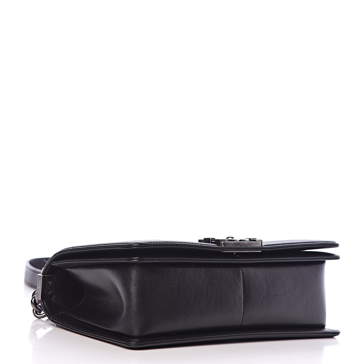 Chanel Lambskin Quilted Medium Boy Flap Black 4 of 10