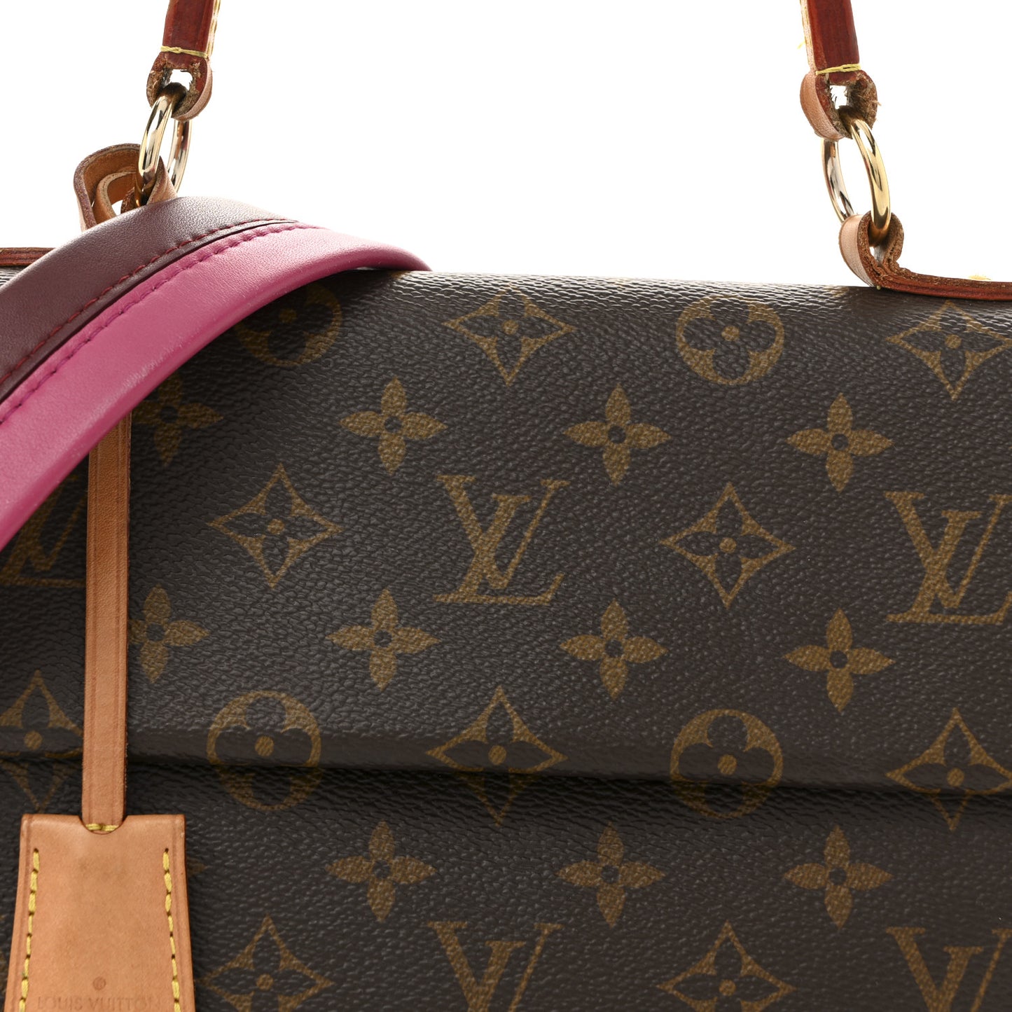 Monogram Cluny BB Bordeaux Fuchsia