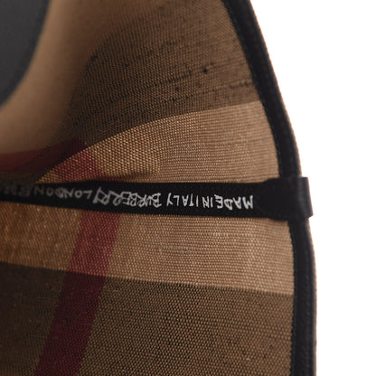 Burberry Coated Canvas Mega Check Medium Doodle Tote Black 6 of 9