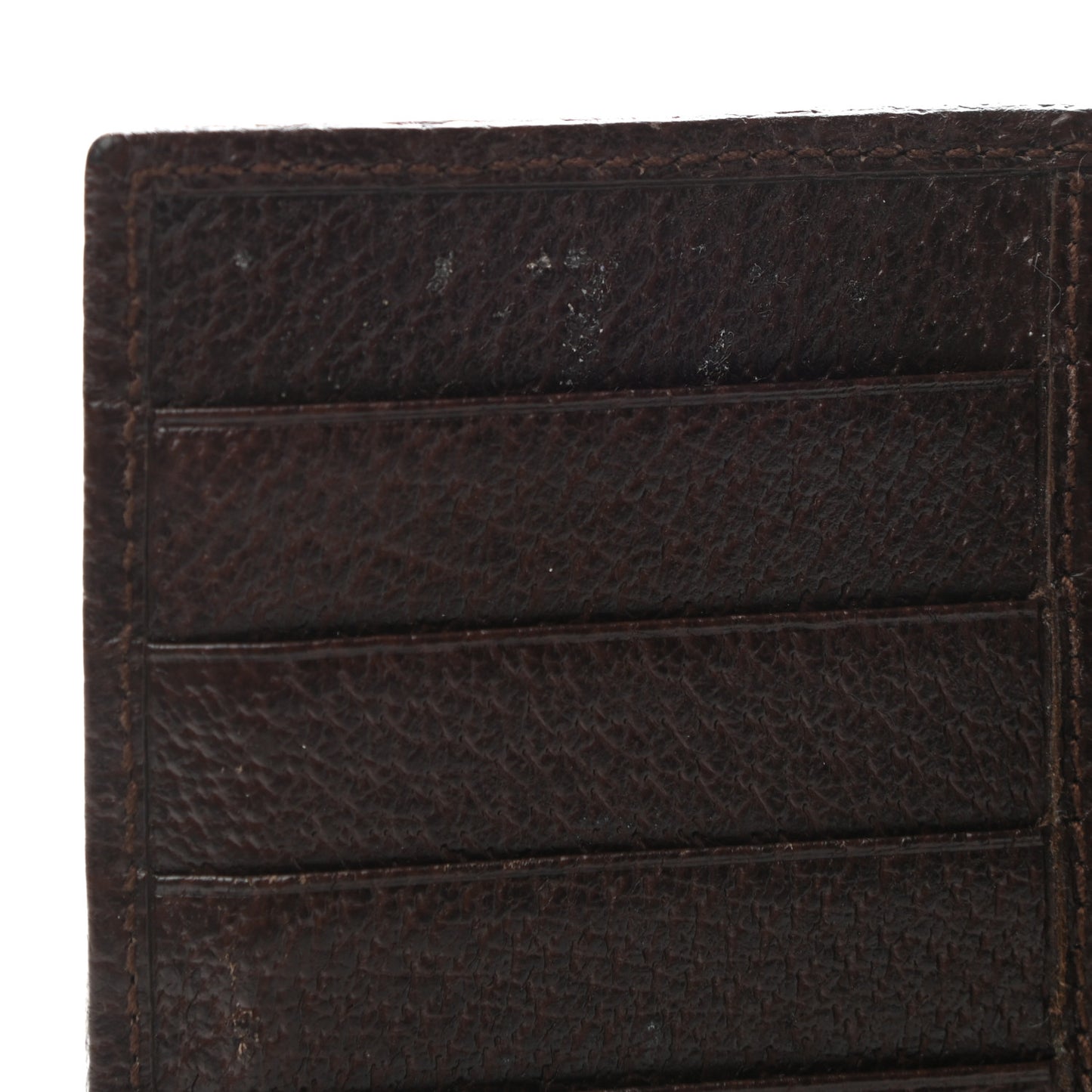 Monogram Metal Bar Continental Flap Wallet Brown