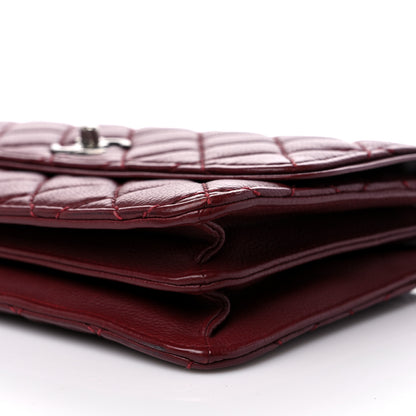 Chanel Caviar Quilted Flap With Chain Red 9 of 13