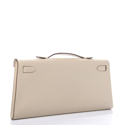 Hermes Swift Kelly Longue Clutch Pochette Parchemin 3 of 8