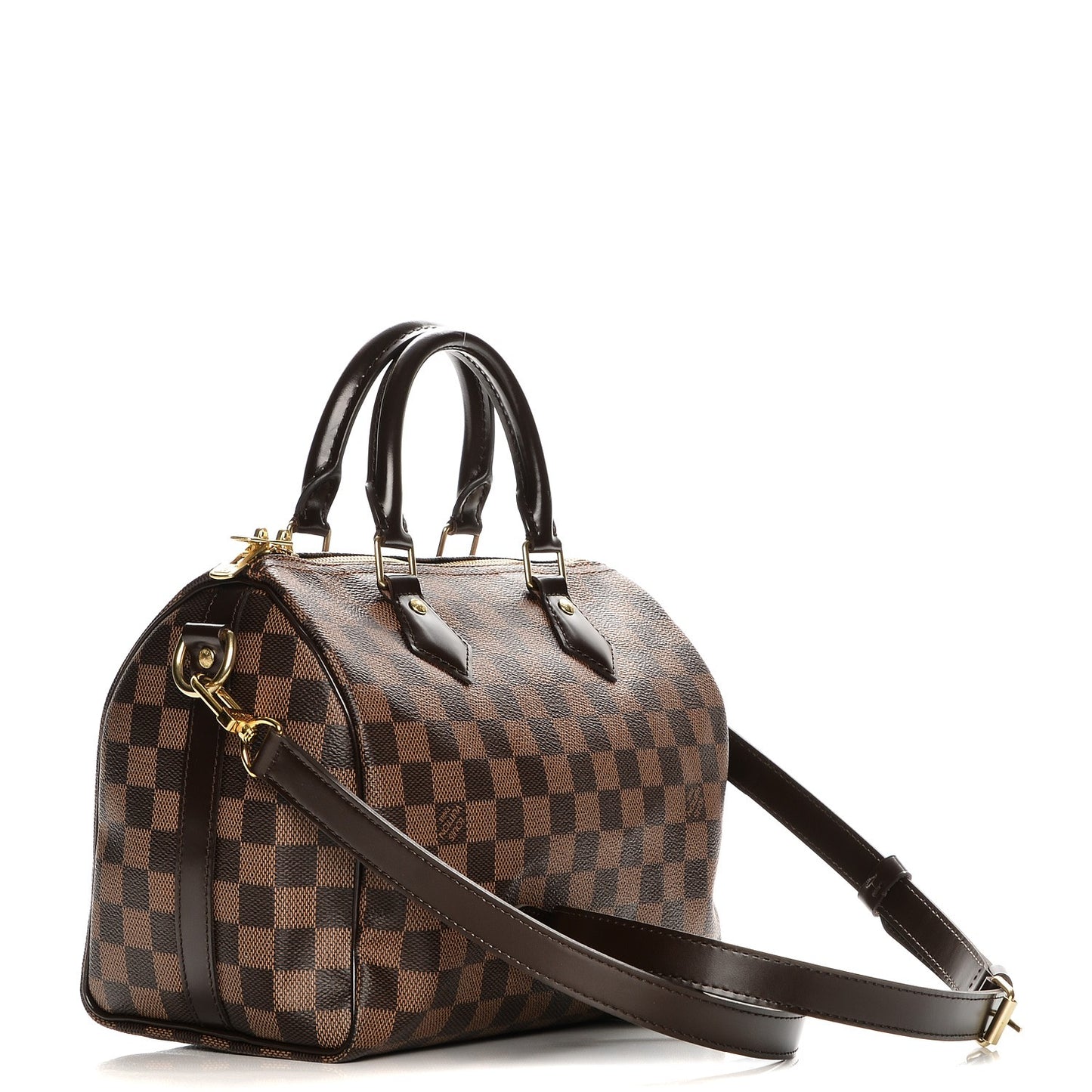 Damier Ebene Speedy Bandouliere 25