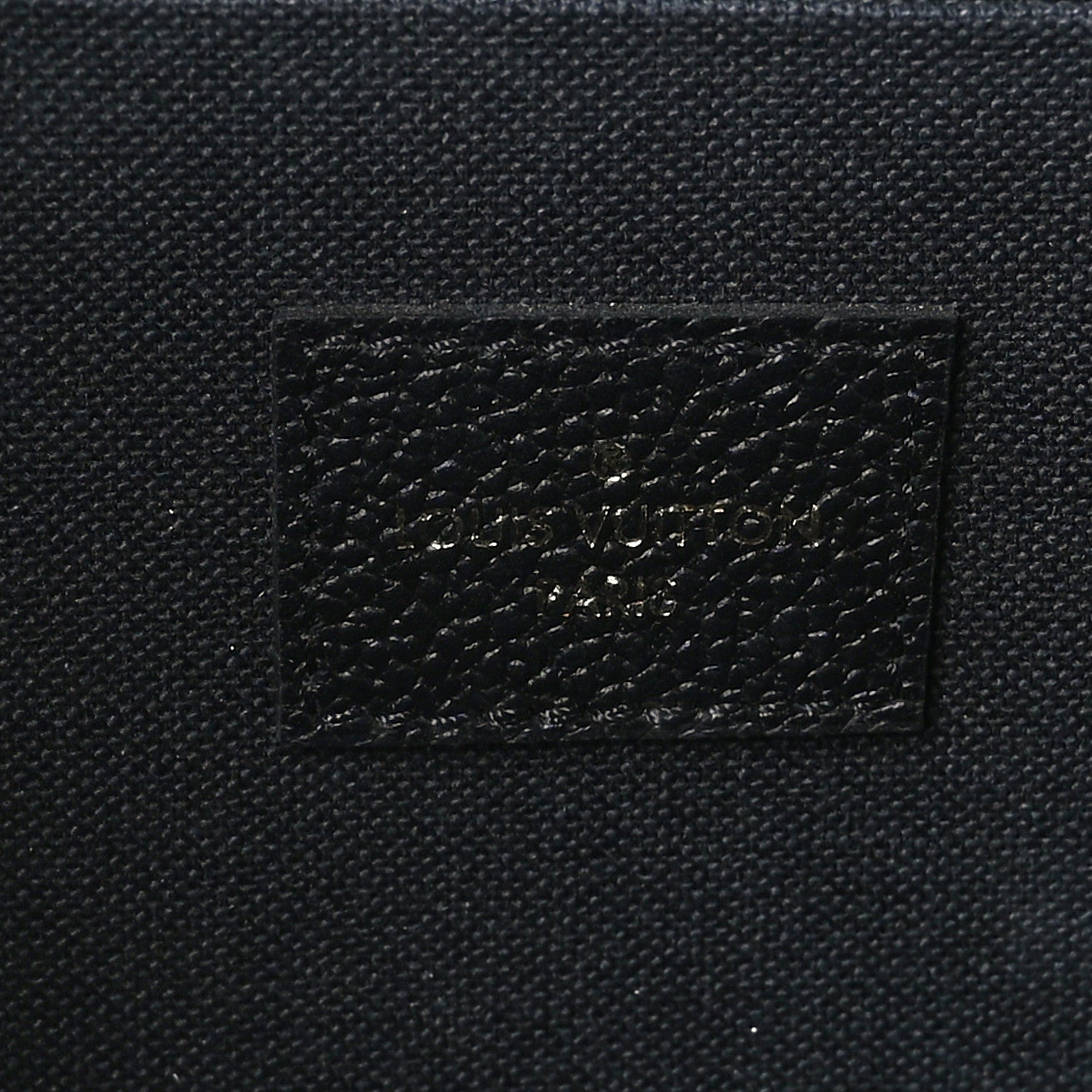 Louis Vuitton Empreinte Pochette Felicie Chain Wallet Black 7 of 9