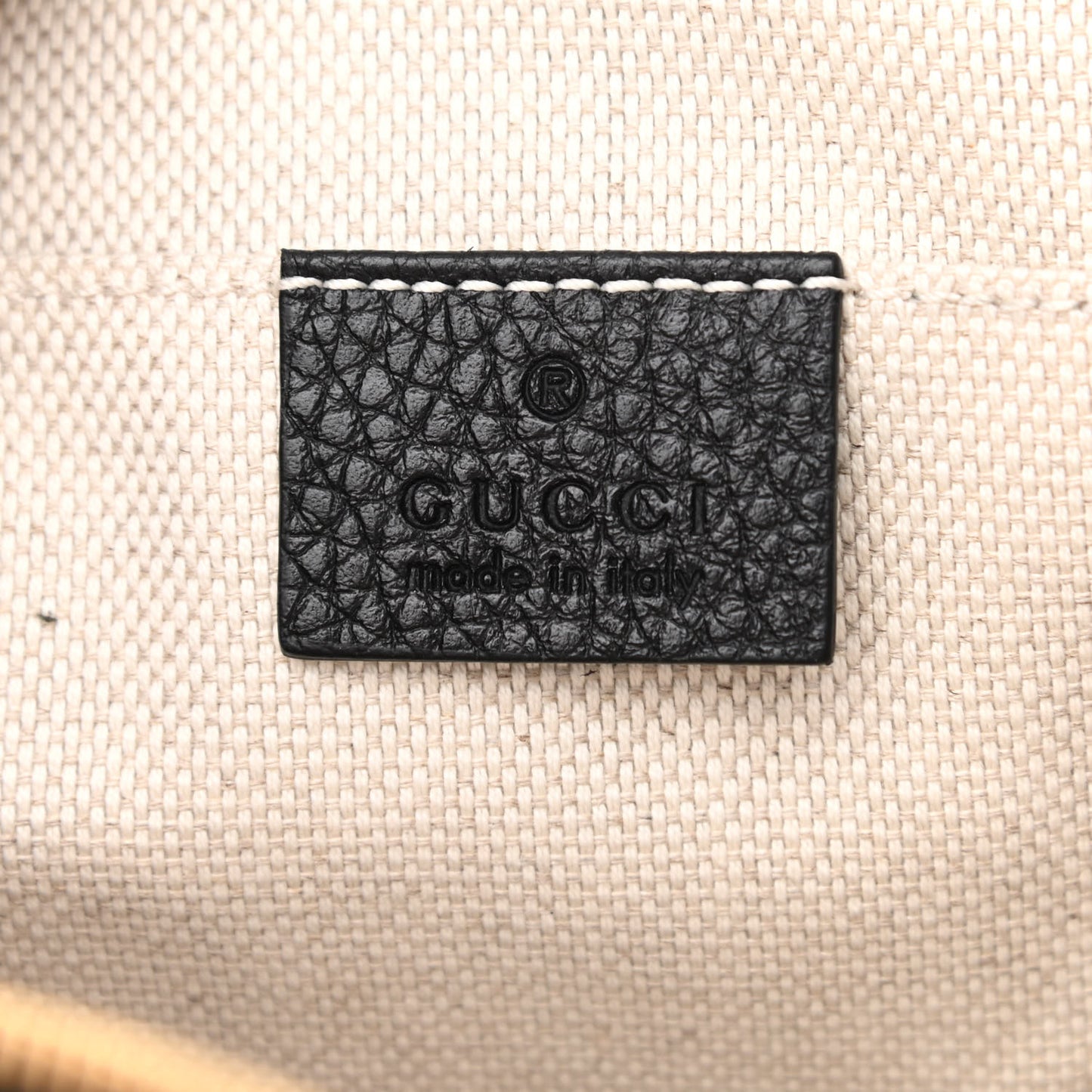 Pebbled Calfskin Small Soho Disco Bag Black