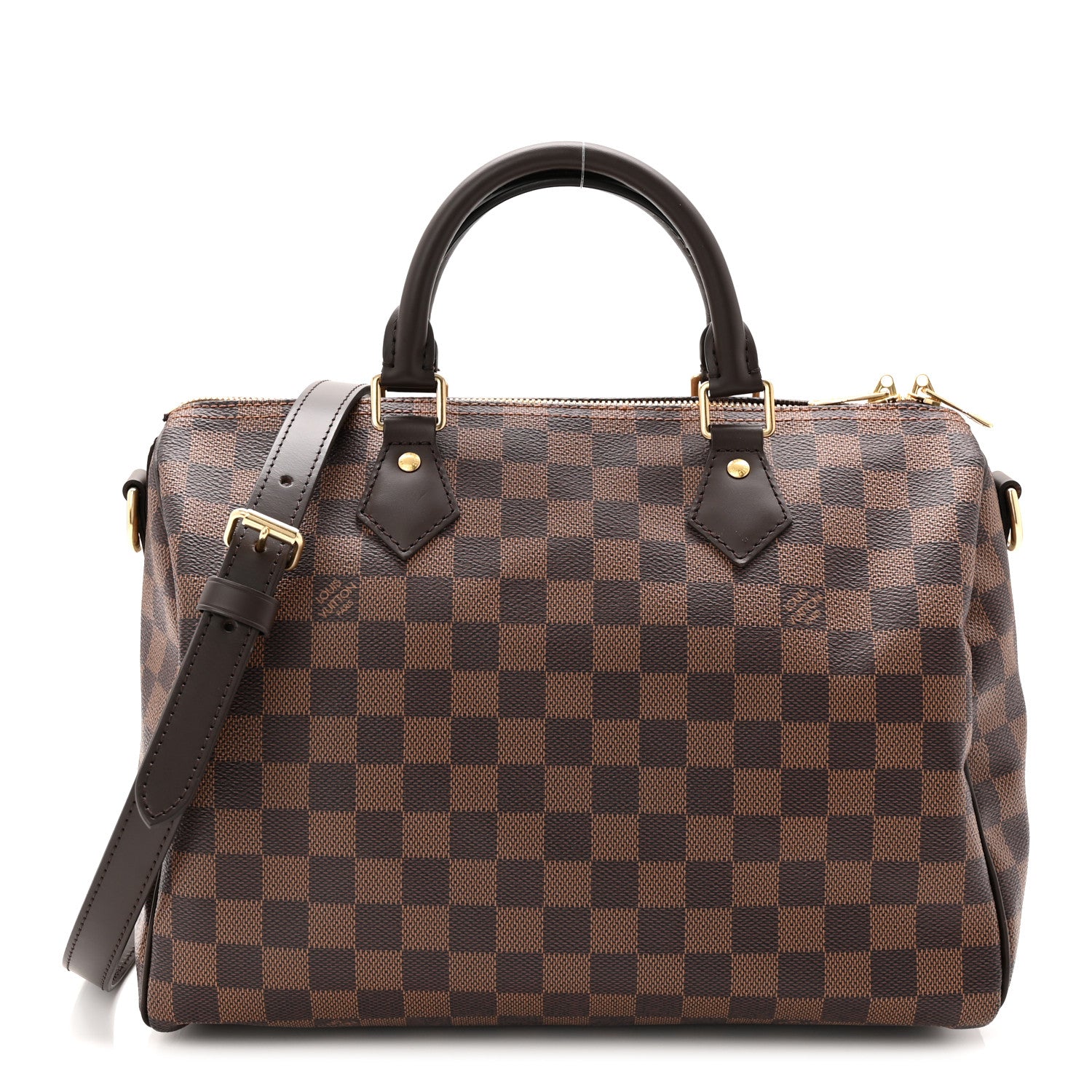 Louis Vuitton Damier Ebene Speedy Bandouliere 30 1 of 19