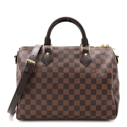 Louis Vuitton Damier Ebene Speedy Bandouliere 30 1 of 19