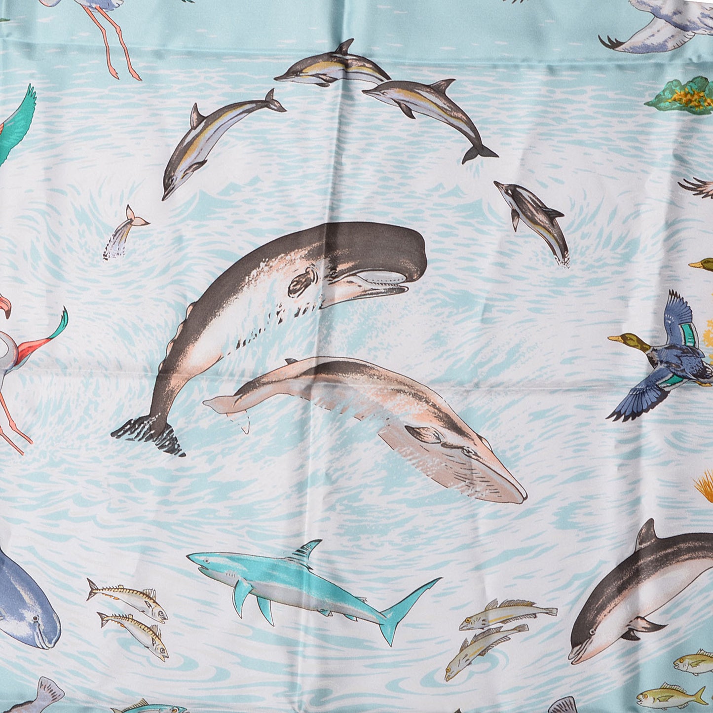 Silk La Vie Precieuse de La Mediterranee Scarf 90