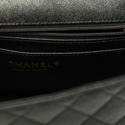 Chanel Caviar Quilted Mini Top Handle Rectangular Flap Black 6 of 10