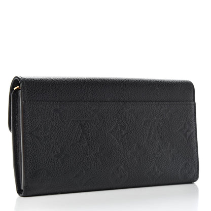 Louis Vuitton Empreinte Sarah Wallet NM Black 3 of 6