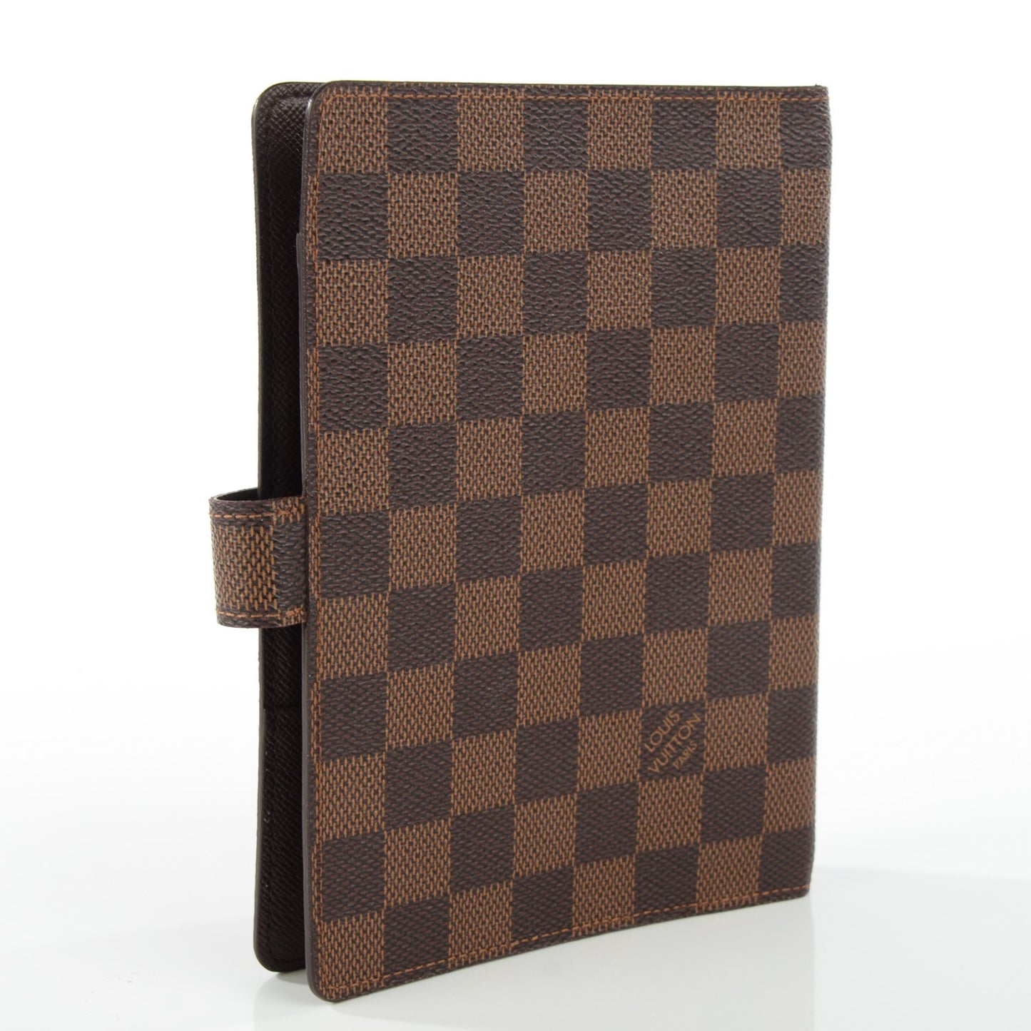 Damier Ebene Medium Ring Agenda Cover