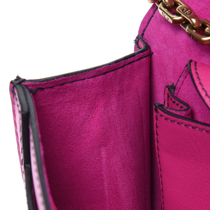 Christian Dior Calfskin J'Adior Chain Flap Bag Fuchsia 8 of 14