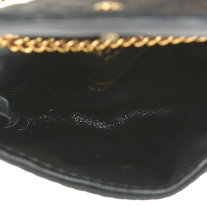Chanel Grosgrain Quilted Micro Flap Bag Black 6 of 10
