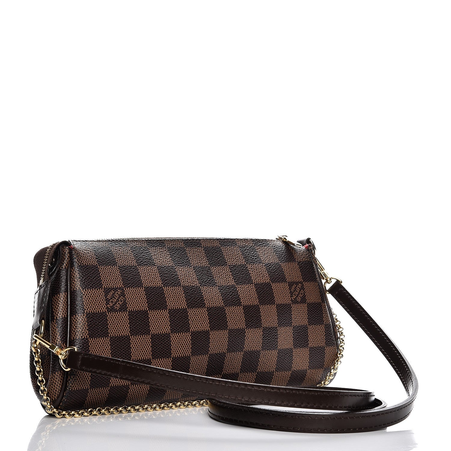 Louis Vuitton Damier Ebene Eva Clutch 4 of 13