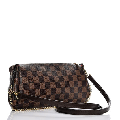 Louis Vuitton Damier Ebene Eva Clutch 4 of 13