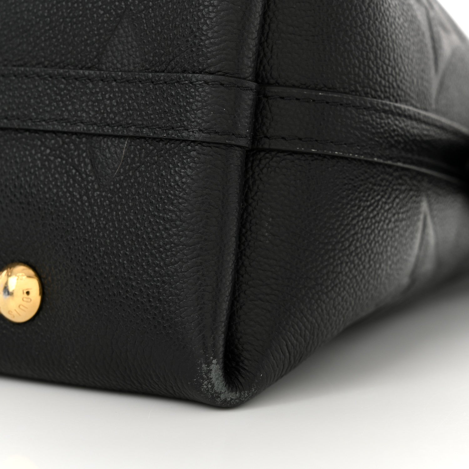Louis Vuitton Empreinte Monogram Giant CarryAll MM Black 11 of 12
