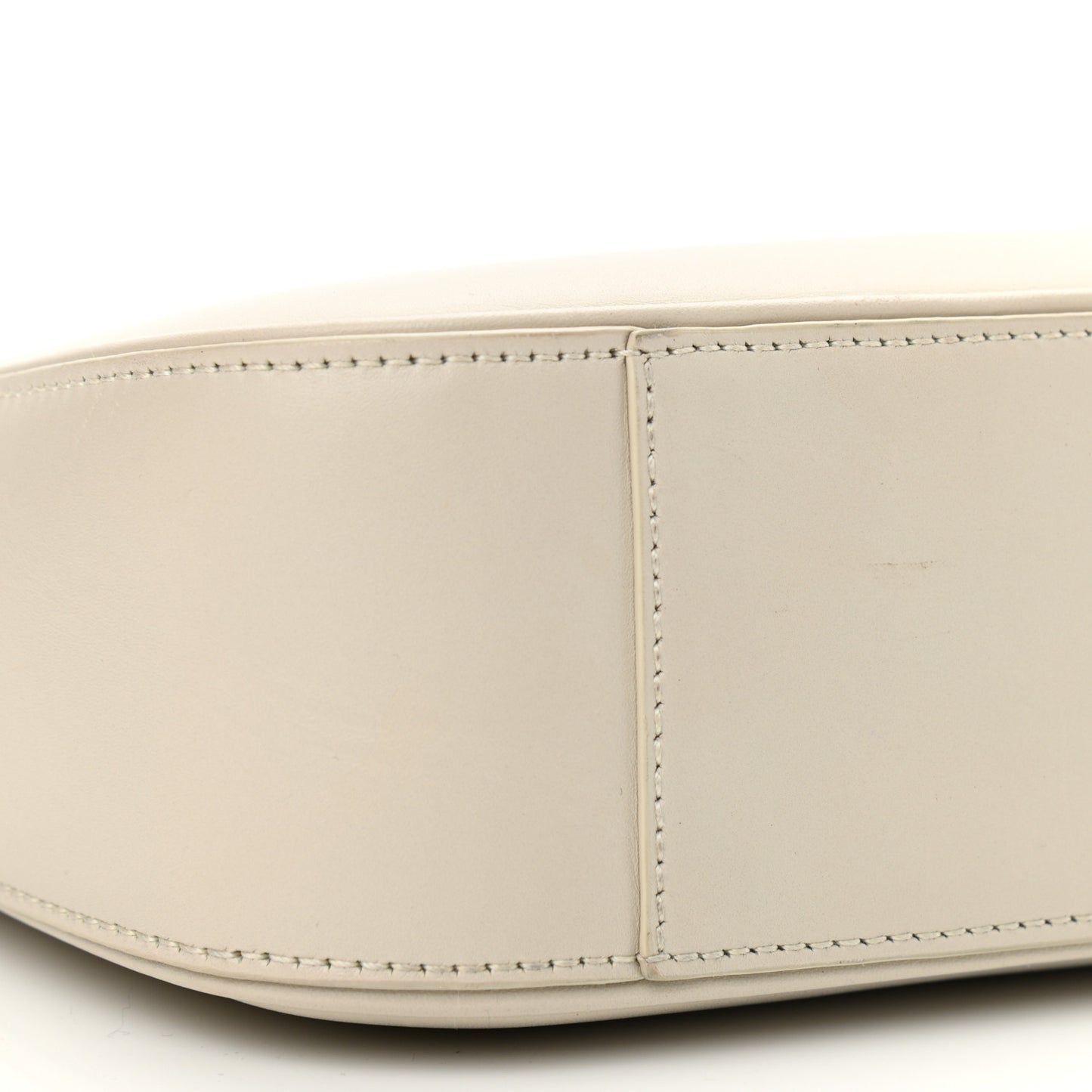 Smooth Calfskin Le 5 A 7 Hobo Blanc Vintage