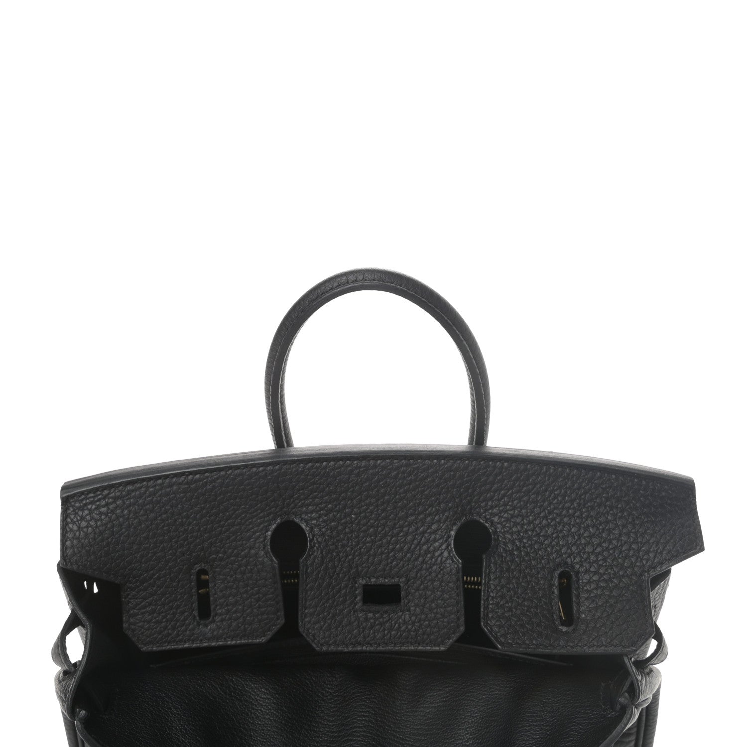 Hermes Togo Birkin 25 Black 14 of 34