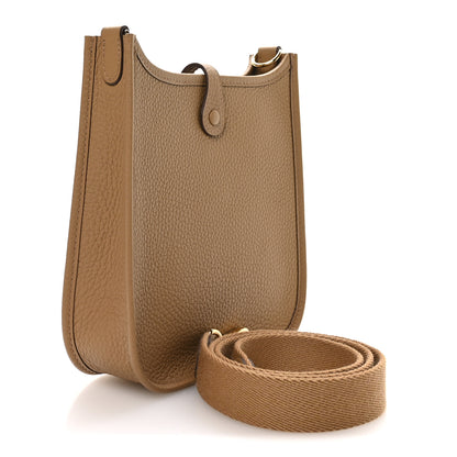 Hermes Taurillon Clemence Evelyne TPM Biscuit 3 of 11