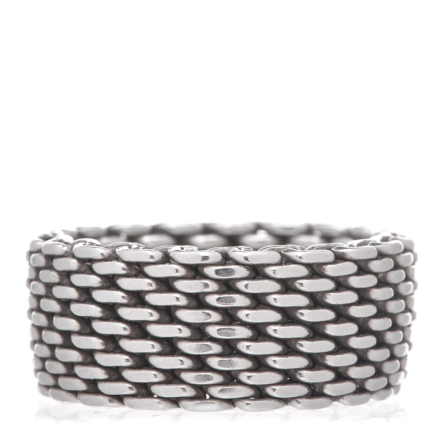 Sterling Silver Somerset Mesh Ring 60 9