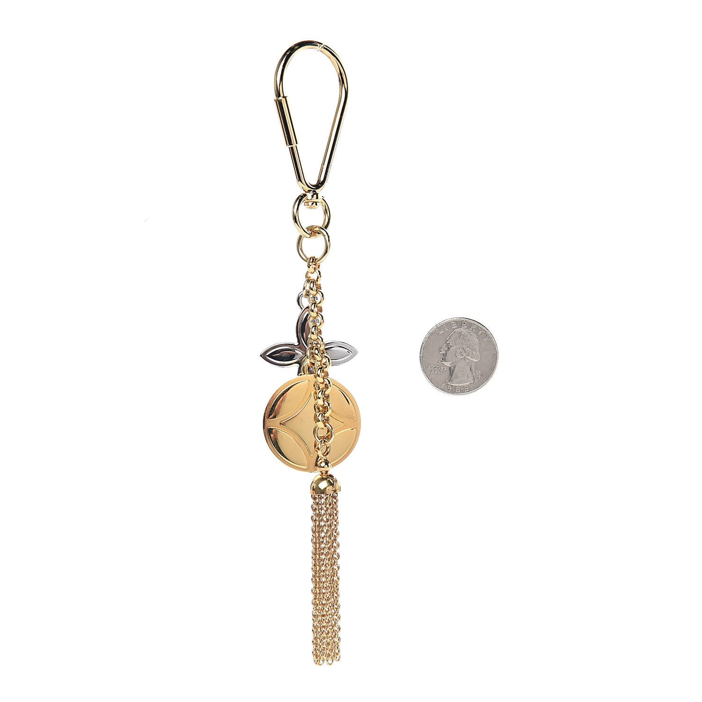 Ice Flower Key Charm