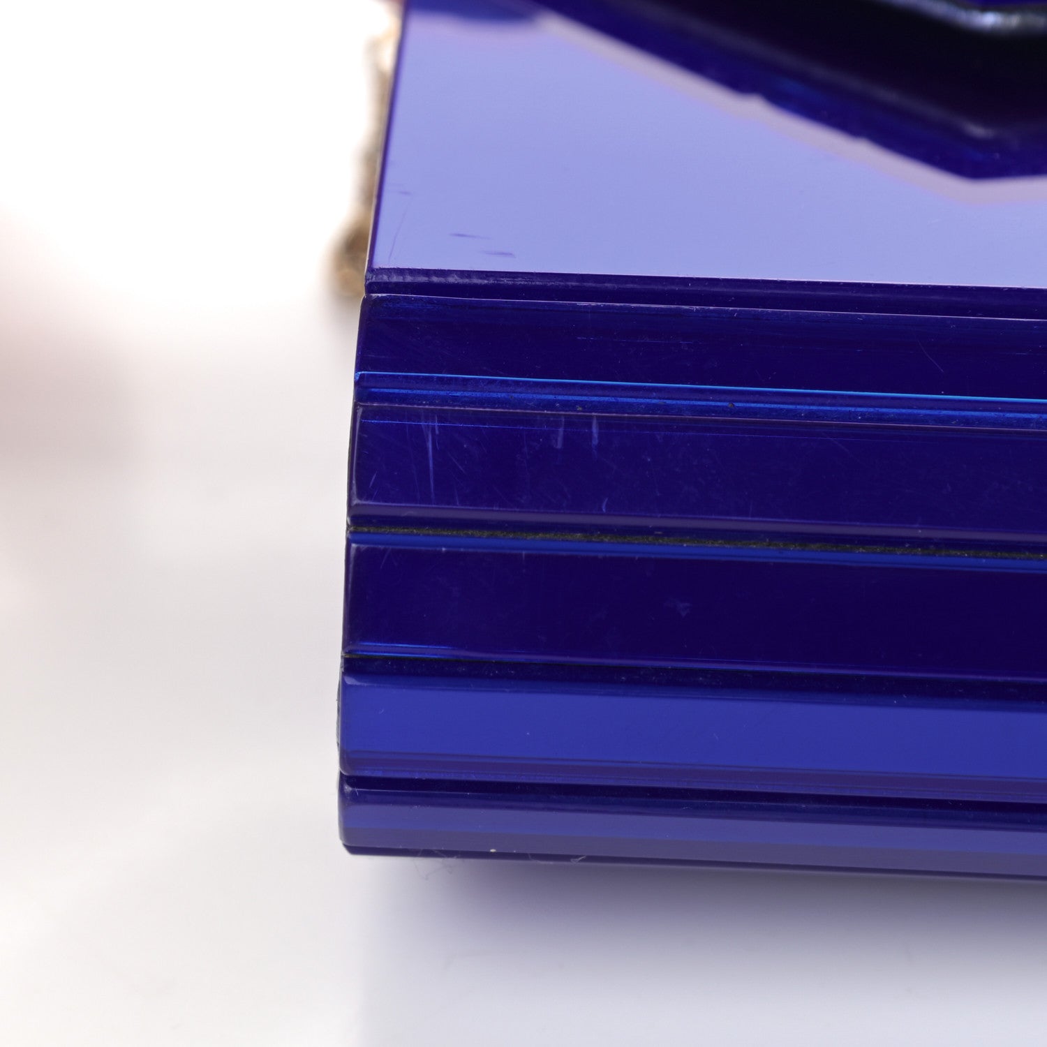 Jimmy Choo Acrylic Candy Clutch Blue 10 of 14