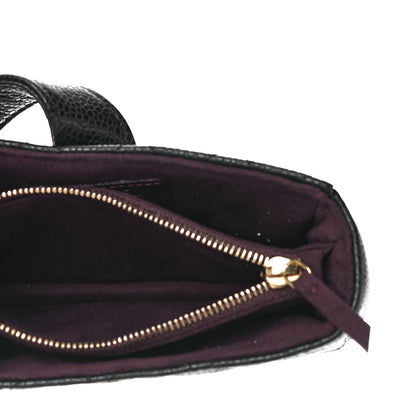 Chanel Caviar Quilted Mini Phone Holder Clutch Black 5 of 11