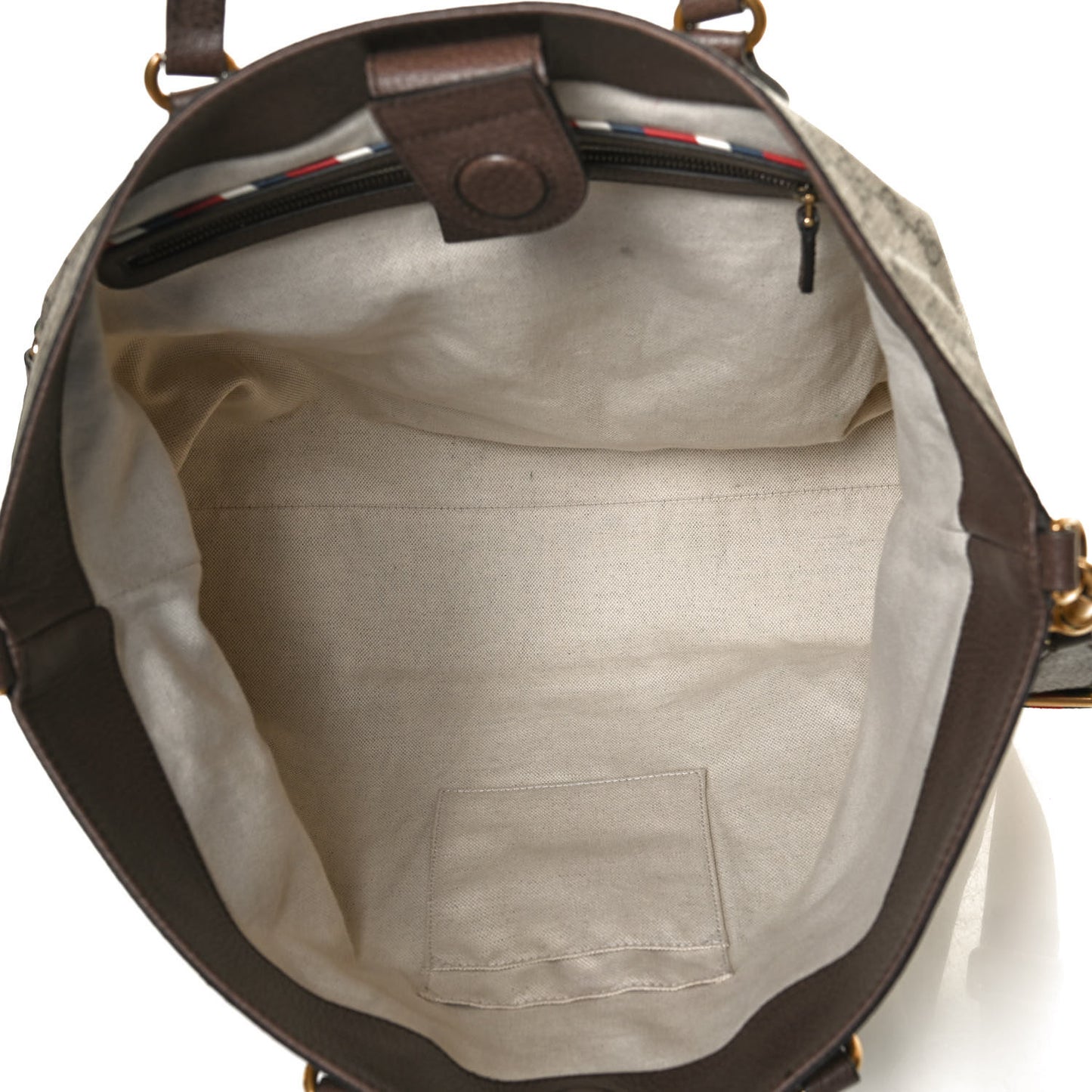 Soft GG Supreme Monogram Courrier Medium Crossbody Tote Beige New Acero