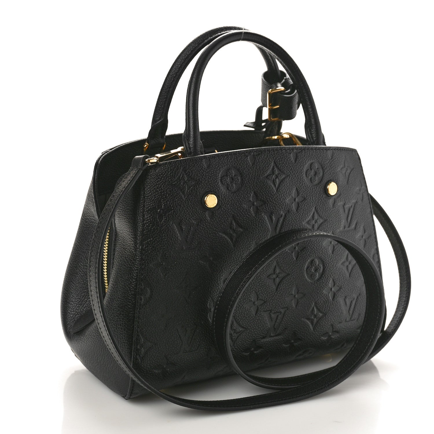 Louis Vuitton Empreinte Montaigne BB Black 3 of 9