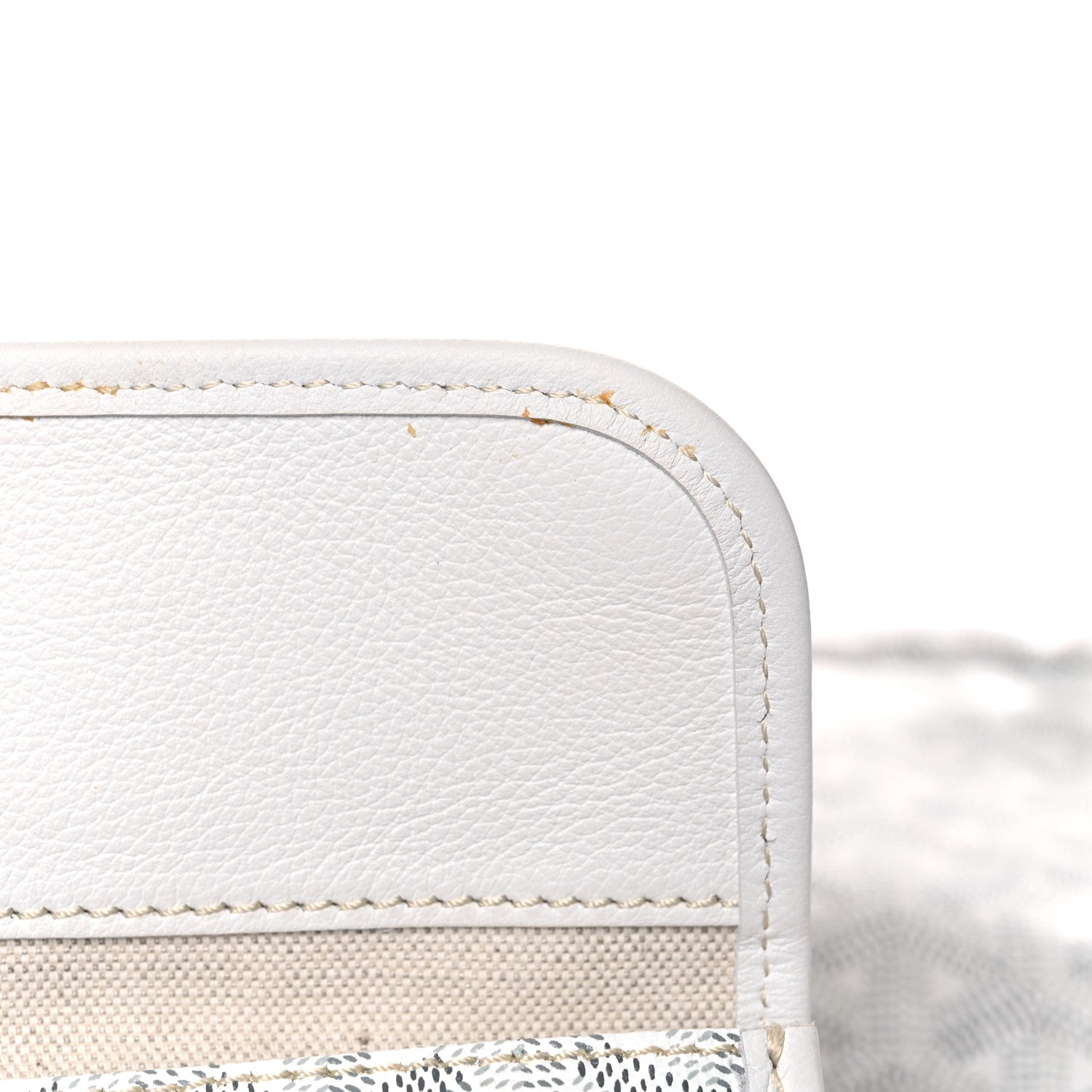 Goyard Goyardine Saint Louis PM White 5 of 17