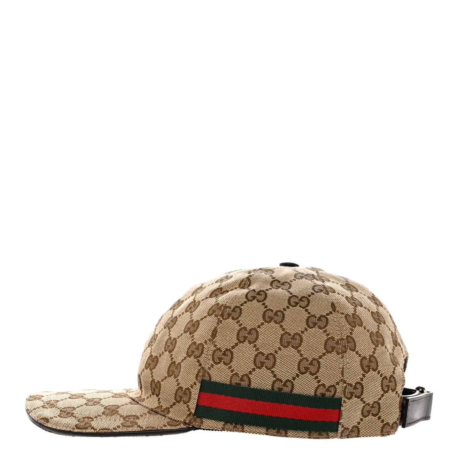 Gucci Monogram Web Baseball Hat XL Beige Cocoa 6 of 11