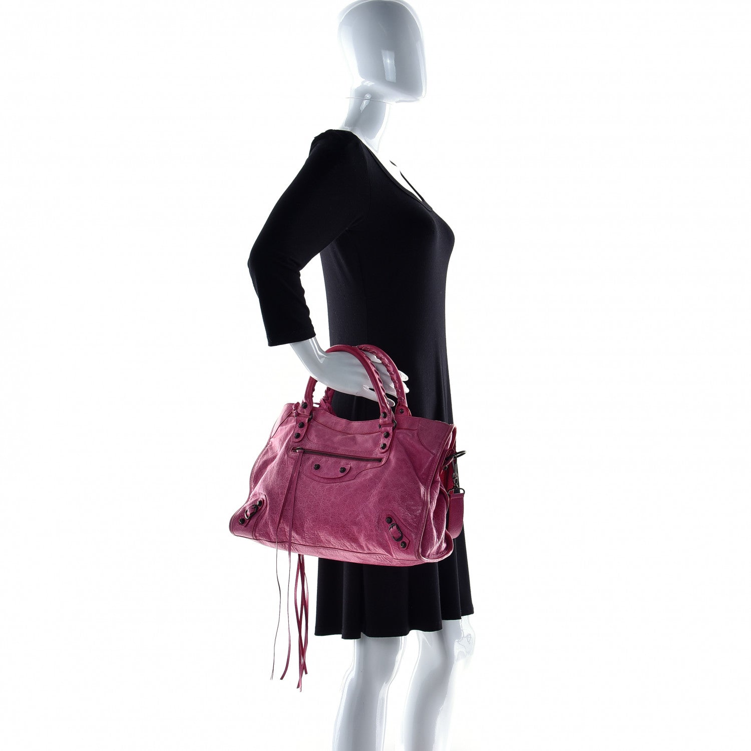 Balenciaga Agneau Classic Hardware City Sorbet 5 of 16