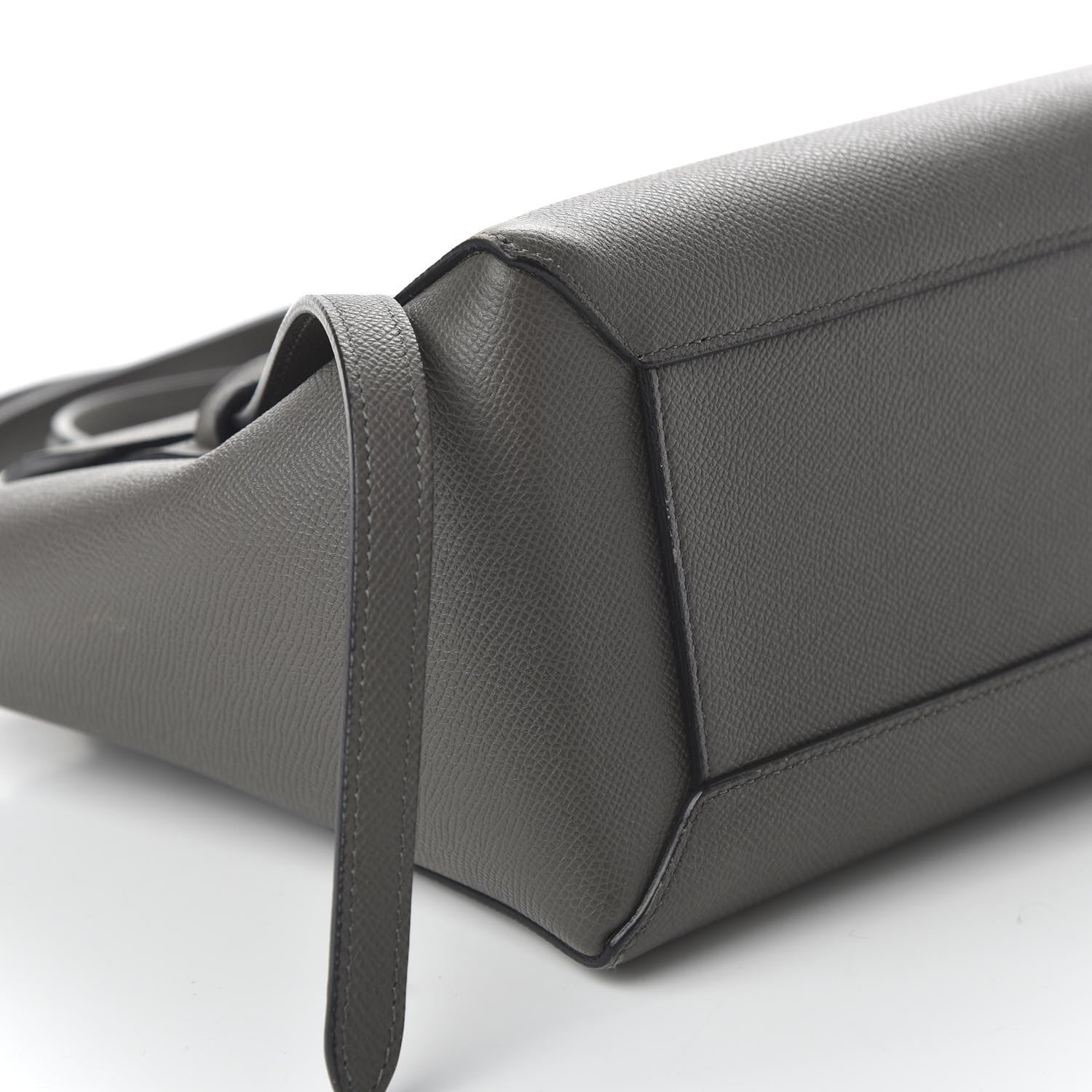 Celine Grained Calfskin Micro Belt Bag Grey 6 of 8