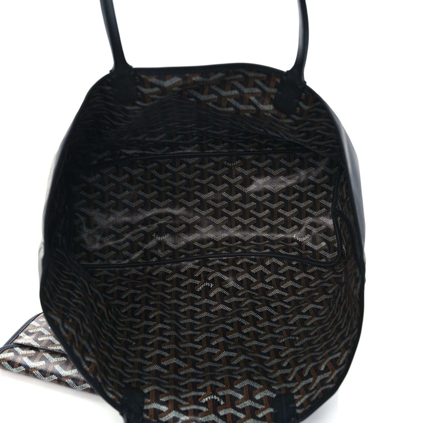 Goyardine Reversible Anjou PM Black