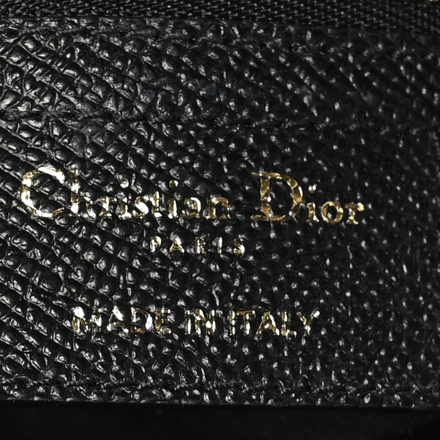 Grained Calfskin Saddle Bag With Strap Black